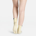 Cloudy Dreams Tabi Grip Socks in pale yellow, tabi grip socks by Tuelles