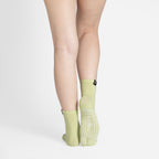 Cloudy Dreams Tabi Grip Socks in light sage green, tabi grip socks by Tuelles