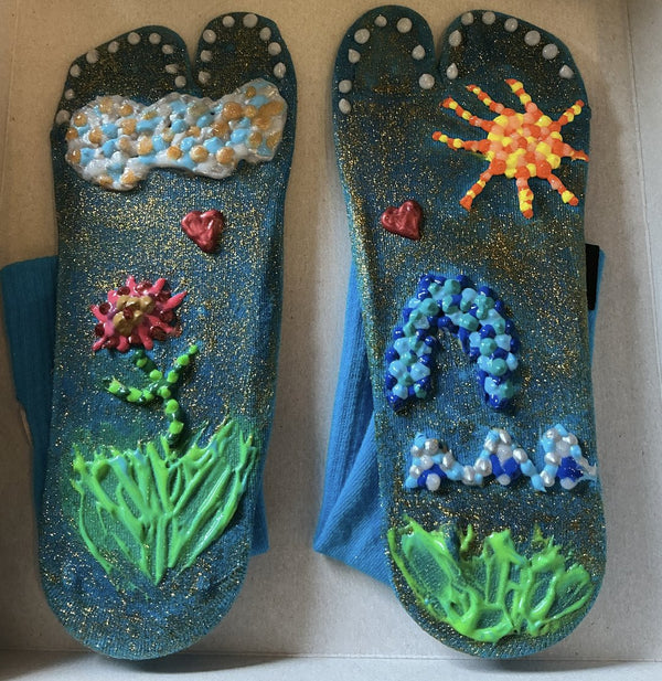 tuelles DIY grip sock design 21