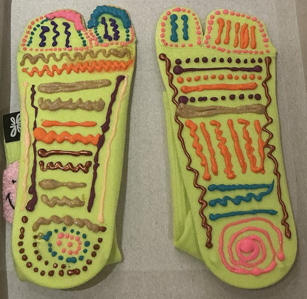 tuelles DIY grip sock design 41